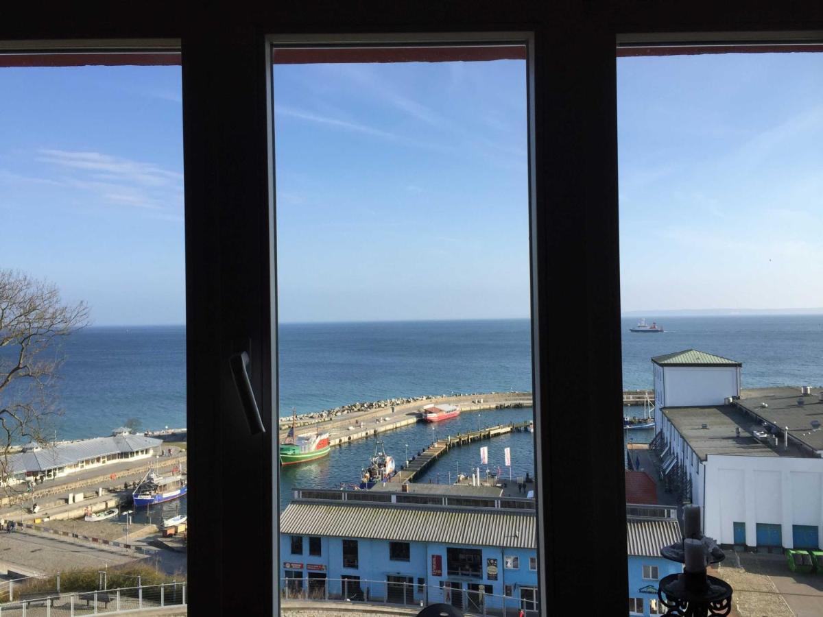 Seelotsenstation Turmwohnung Adler Sassnitz Eksteriør bilde